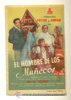 Cine: HOMBRE DE LOS MU&Ntilde;ECOS - PROGRAMA ORIGINAL SIN PROPAGANDA - - Foto 1