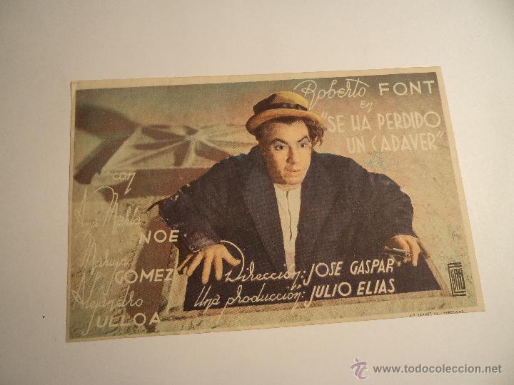Cine: Se ha perdido un cadaver - Foto 1
