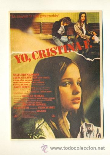 Cine: YO, CRISTINA - PROGRAMA ORIGINAL CON PROPAGANDA - IMPECABLE - Foto 1