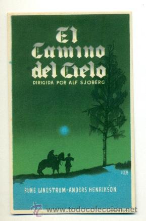 Cine: CAMINO DEL CIELO - PROGRAMA ORIGINAL SIN PROPAGANDA - - Foto 1