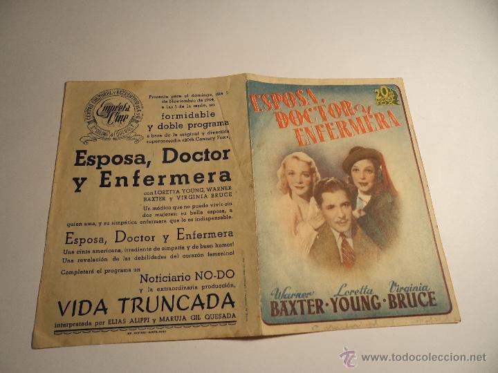 Cine: Esposa, doctor y enfermera - Foto 1