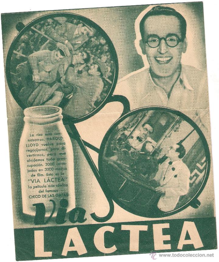 Cine: VIA LACTEA, HAROLD LLOYD, A&Ntilde;OS 30 - Foto 2