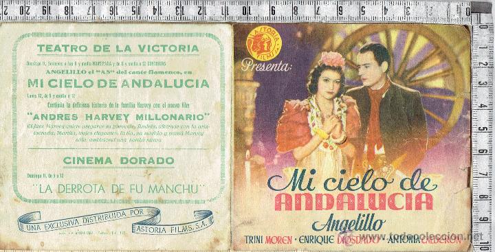 Cine: PROGRAMA DE CINE MI CIELO DE ANDALUCIA. - Foto 1