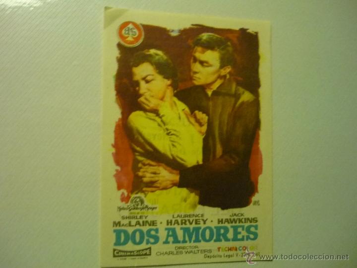 Cine: PROGRAMA DOS AMORES.-SHIRLEY MAC LAINE-cine espa&ntilde;a.-mora la nueva