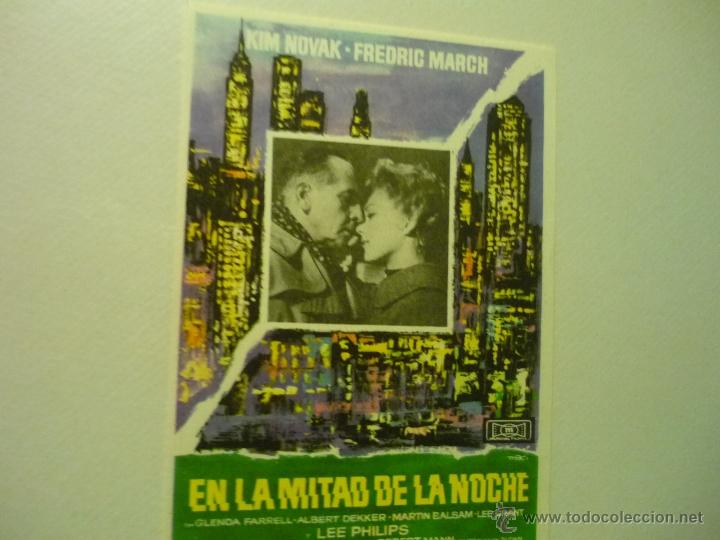 Cine: PROGRAMA EN LA MITAD DE LA NOCHE .- KIM NOVAK - Foto 1