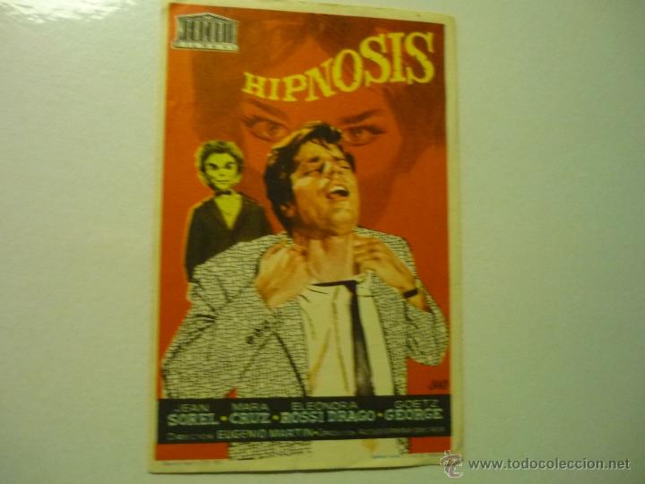 Cine: PROGRAMA HIPNOSIS .-JEAN SOREL- publicidad - Foto 1