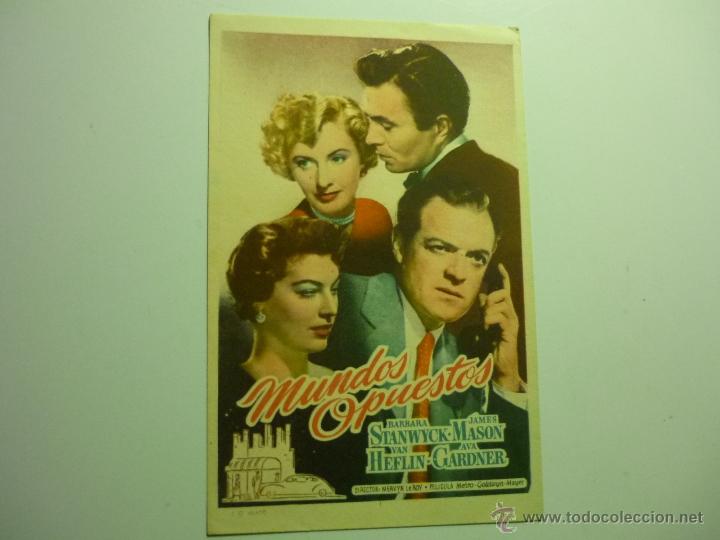 Cinema: programa mundos opuestos-barbara stanwyck -publicidad lod santos-elda??