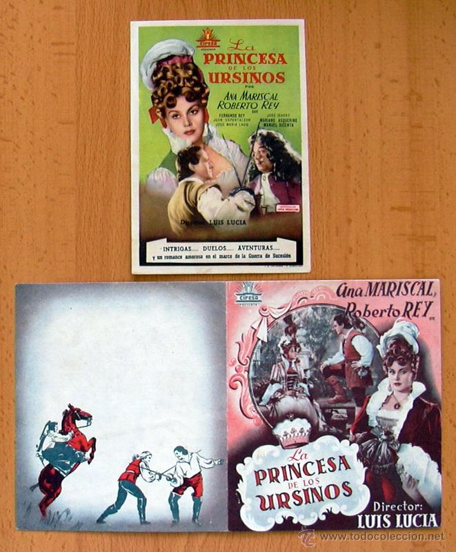 Cine: La princesa de los Ursinos - 2 programas - Ana Mariscal y Roberto Rey - Foto 1