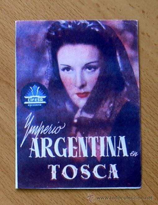 Cine: Tosca - Imperio Argentina y Rossano Brazzi - Foto 1