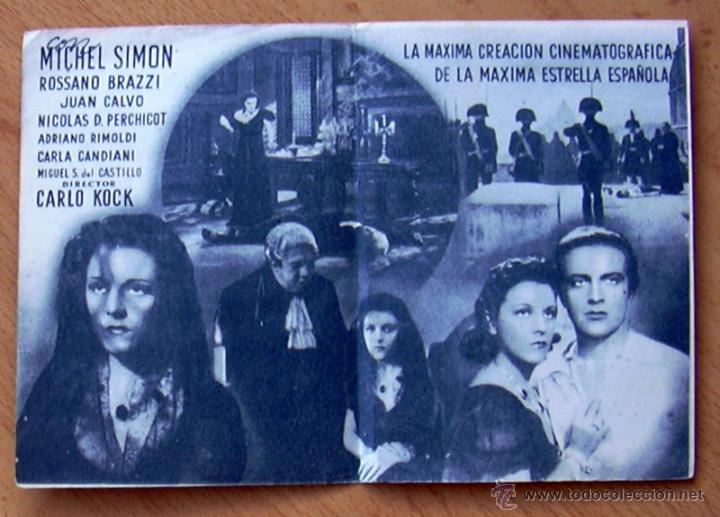 Cine: Tosca - Imperio Argentina y Rossano Brazzi - Foto 2