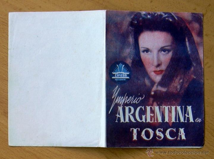 Cine: Tosca - Imperio Argentina y Rossano Brazzi - Foto 3