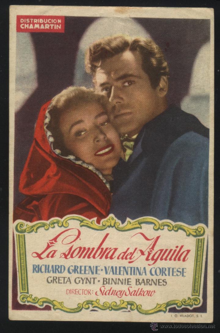 Kino: Q-03976- LA SOMBRA DEL AGUILA (Shadow of the Eagle) (ODEON CINEMA - CANET DE MAR) RICHARD GREENE