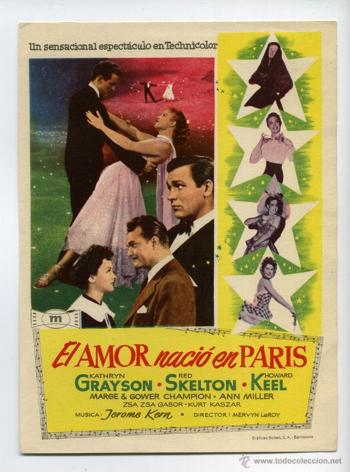 Cine: EL AMOR NACI&Oacute; EN PAR&Iacute;S. - Foto 1