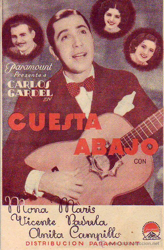 Cine: cuesta abajo - doble - c/p - Foto 1