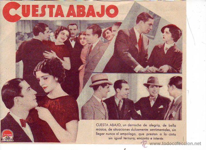 Cine: cuesta abajo - doble - c/p - Foto 3