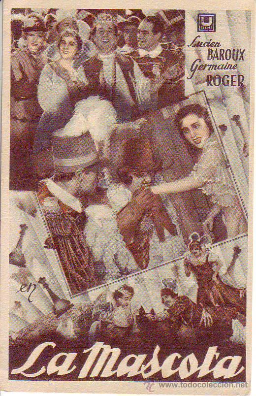 Cine: la mascota - tarjeta - c/p - Foto 1
