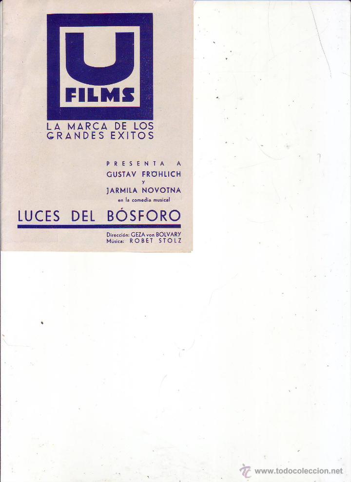Cine: luces del bosforo - doble -c/p - Foto 1