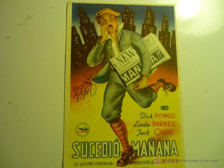 Cine: programa troquelado sucedio ma&ntilde;ana--dick powell - Foto 1