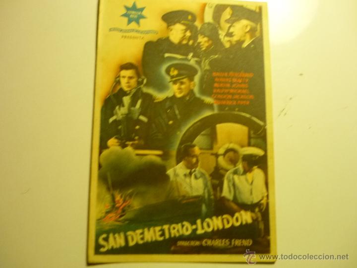 Cine: programa san demetrio london -publicidad - Foto 1