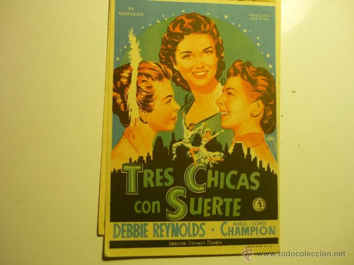 Cine: programa tres chicas con suerte.-debbie reynolds - Foto 1