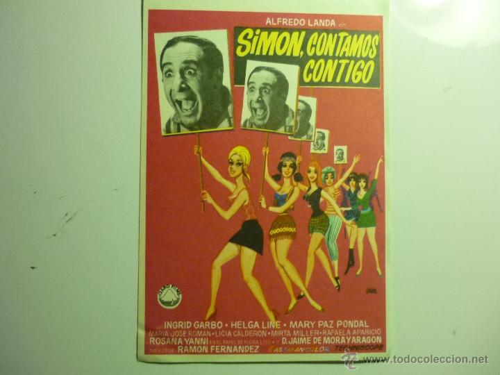 Cine: programa simon contamos contigo.-alfredo landa - Foto 1