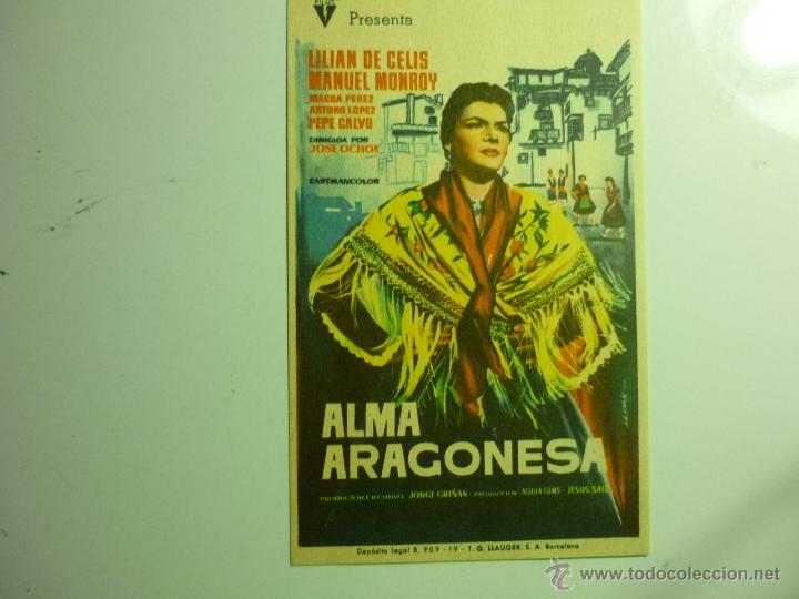 Cine: programa alma aragonesa.-lilian de celis - Foto 1