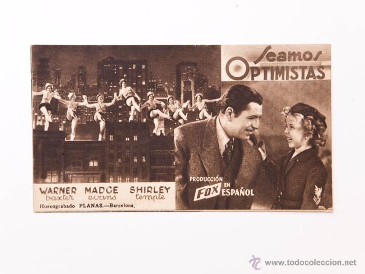 Cine: Seamos Optimistas - Foto 1