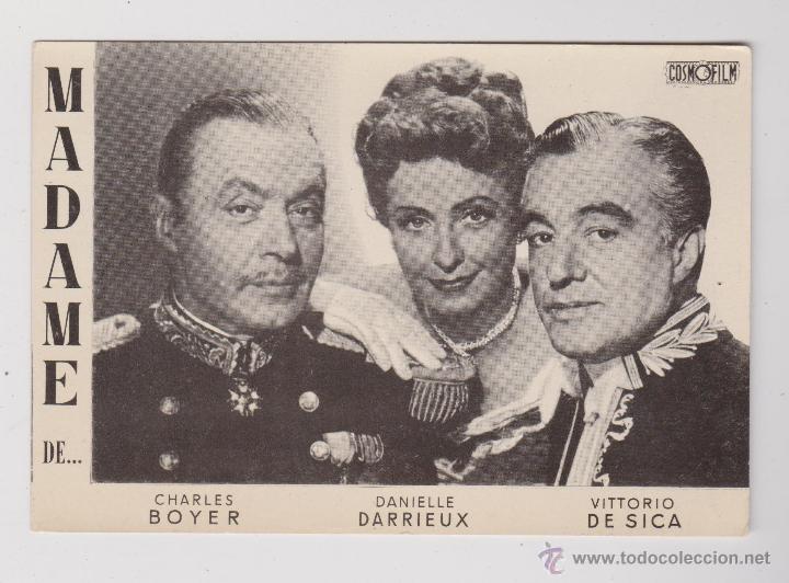 Cine: PROGRAMA DE CINE -- madame de. ct - Foto 1