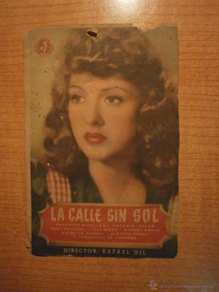 Cine: FOLLETO DE MANO. LA CALLE DEL SOL