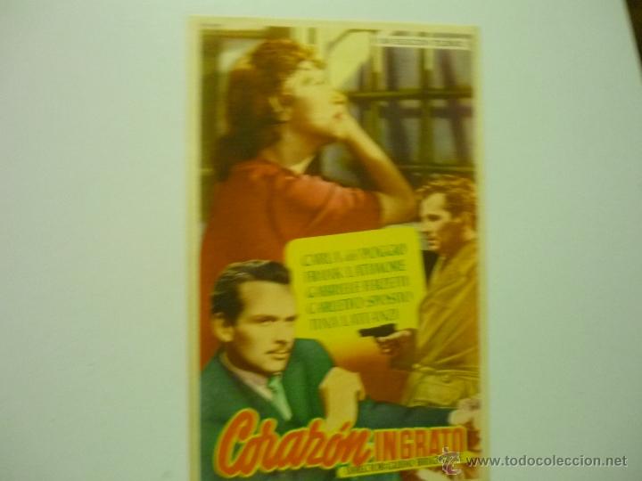 Cine: PROGRAMA CORAZON INGRATO- publicidad sala reus - Foto 1