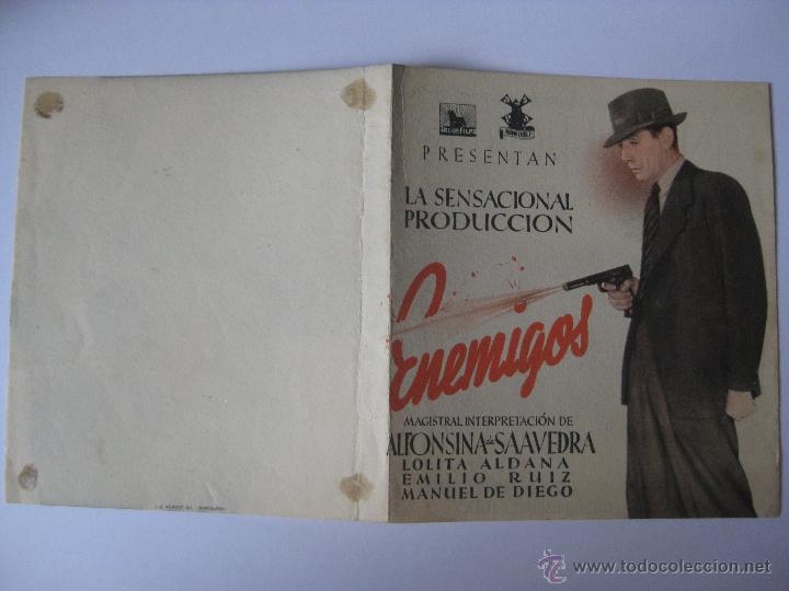 Cine: ENEMIGOS - PROGRAMA DOBLE - Foto 1