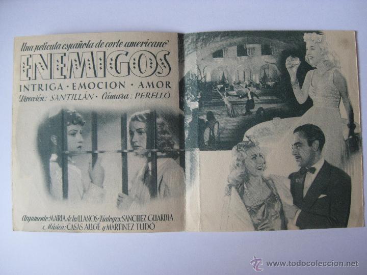 Cine: ENEMIGOS - PROGRAMA DOBLE - Foto 2