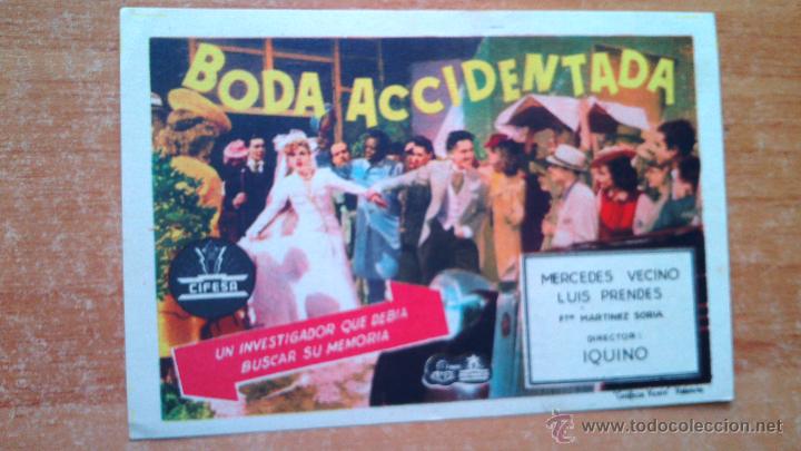 Cine: Z- PROGRAMA DE CINE-- - BODA ACCIDENTADA - Foto 1