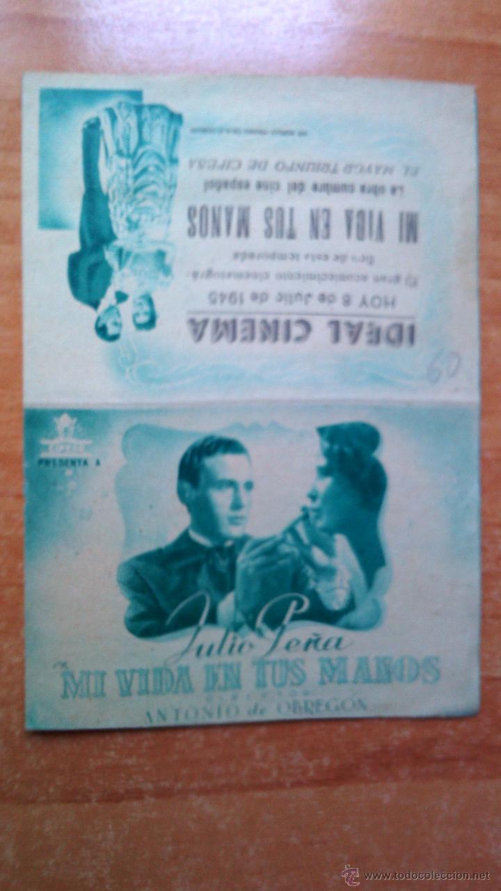 Cine: W-PROGRAMA DE CINE --mi vida en tus manos - Foto 1