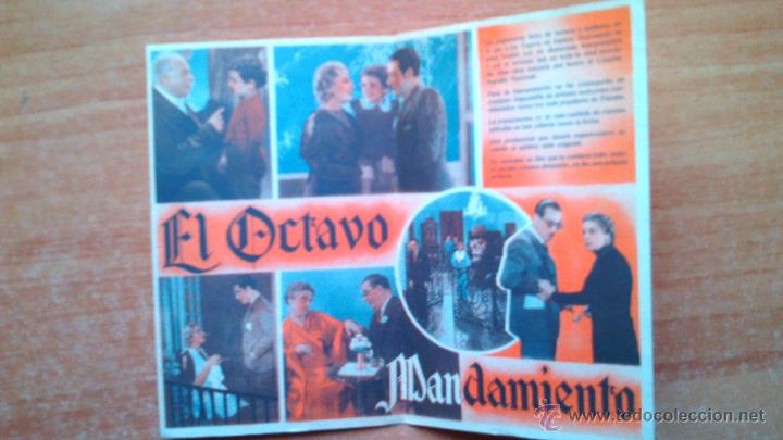 Cine: Z--precioso programa doble de cine--el octavo mandamiento - Foto 2