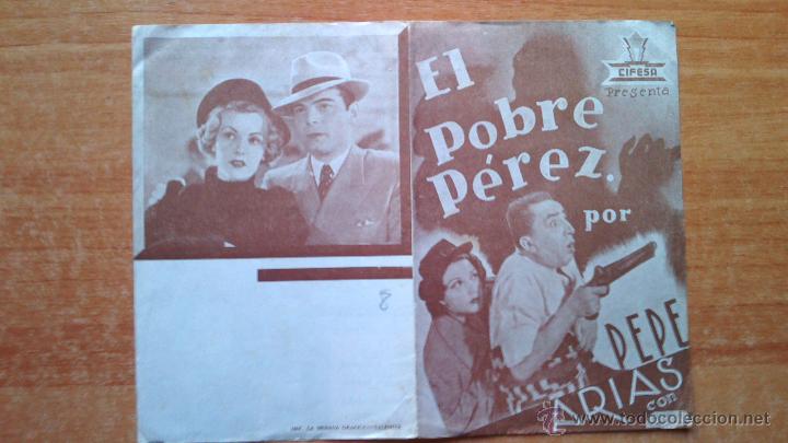 Kino: programa doble de cine--el pobre perez