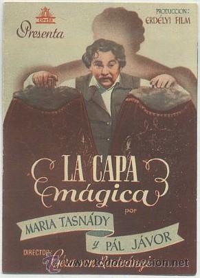 Cine: PROGRAMA DE CINE DOBLE: LA CAPA MAGICA PC-2785 - Foto 1
