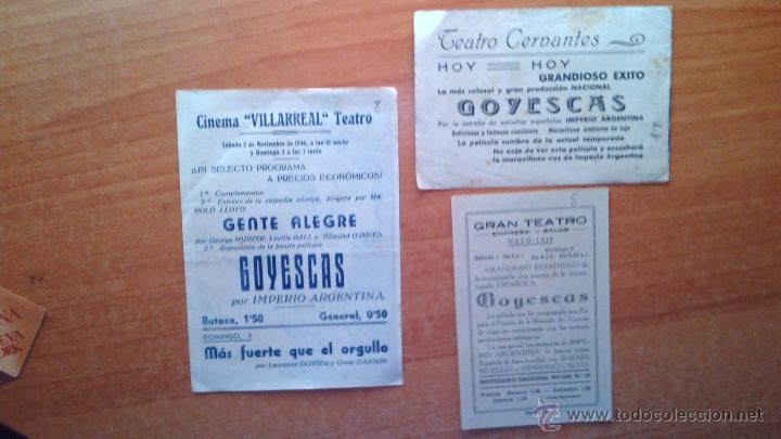 Cine: GOYESCAS--TRES MODELOS - Foto 2
