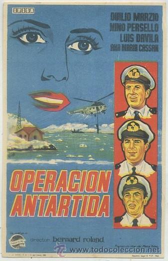 Cine: PROGRAMA DE CINE: OPERACI&Oacute;N ANTARTIDA PC-2791 ,11