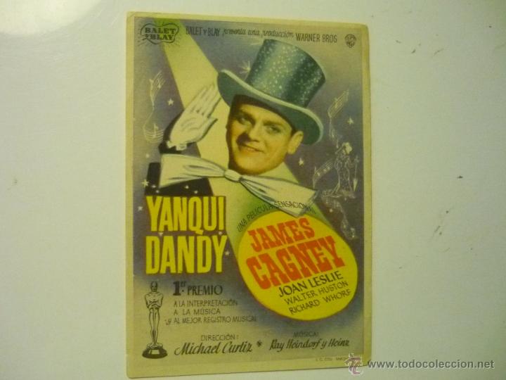 Cine: PROGRAMA YANQUI DANDY .-JAMES CAGNEY - Foto 1