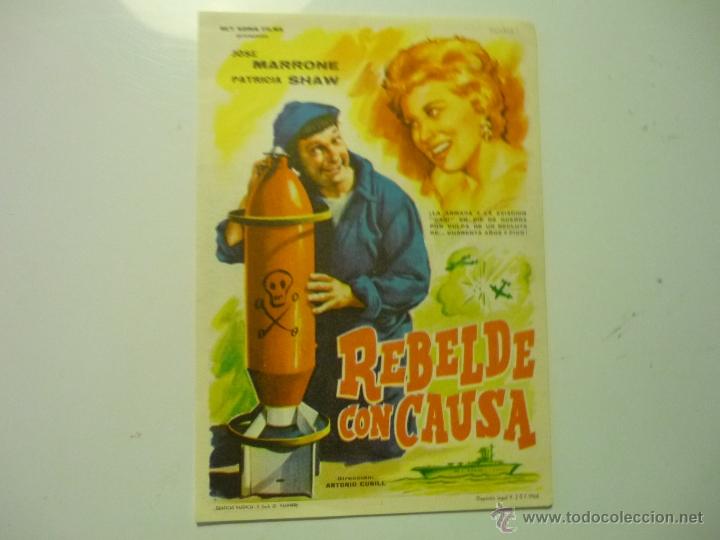 Cine: PROGRAMA REBELDE CON CAUSA.- JOSE MARRONE - Foto 1
