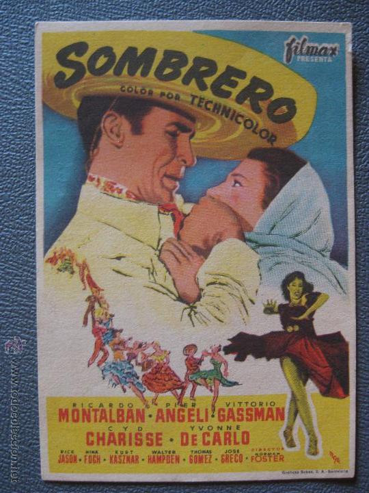 Cine: SOMBRERO -CON PUBLICIDAD - Foto 1
