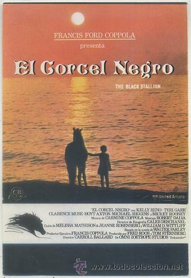 Cine: PROGRAMA DE CINE: EL CORCEL NEGRO PC-2828