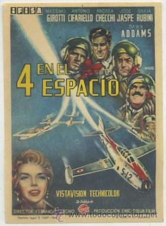 Cine: PROGRAMA DE CINE: 4 EN EL ESPACIO PC-2861 ,2 - Foto 1