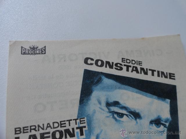 Cine: PROGRAMA DE MANO CINE SERVICIO SECRETO 1965 - Foto 2