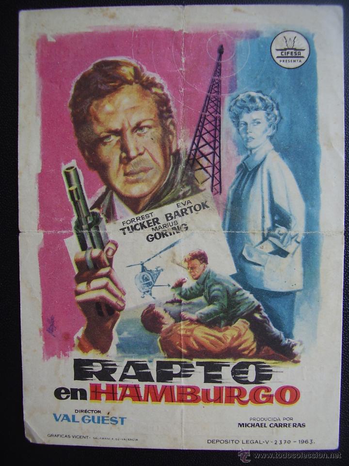 Cine: RAPTO EN HAMBURGO, EVA BARTOK, CINE MAXIMO - Foto 1