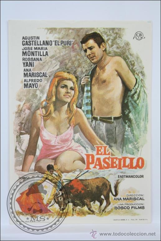 Cine: Programa de Cine - El Pase&iacute;llo - Sin Publicidad al Dorso - 14,5 x 10 Cm - Foto 1