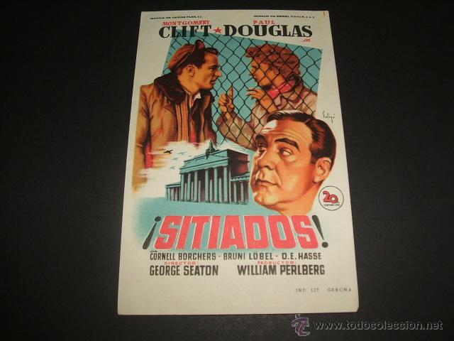 Cine: SITIADOS PROGRAMA DE MANO - Foto 1
