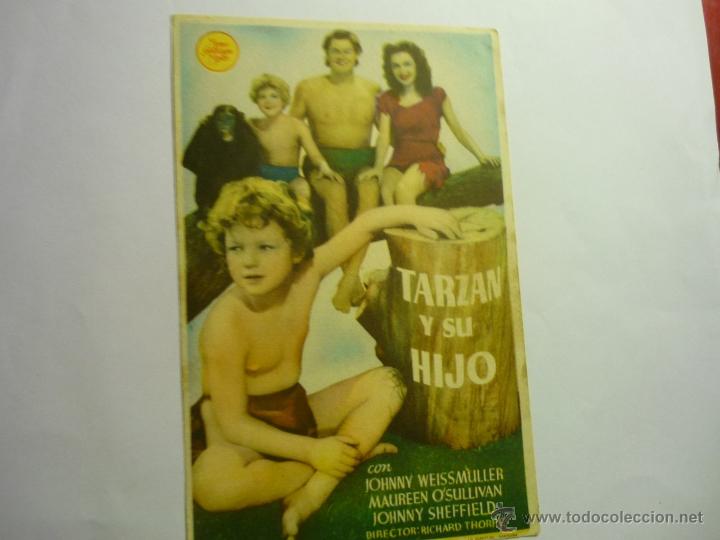 Cine: PROGRAMA TARZAN Y SU HIJO.-JOHNNY WEISSMULLER - - Foto 1