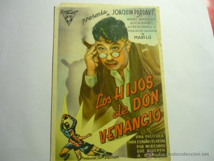 Cine: programa los hijos de don venancio.- joaquin pardave - Foto 1